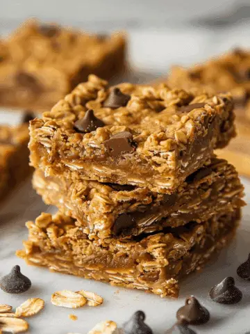 Peanut Butter Oatmeal Bars