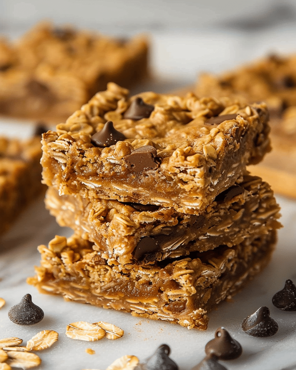 Peanut Butter Oatmeal Bars