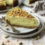 Pistachio Cheesecake With Pistachio Topping