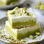 Pistachio Pudding Sugar Cookie Bars
