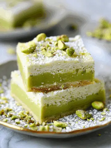 Pistachio Pudding Sugar Cookie Bars