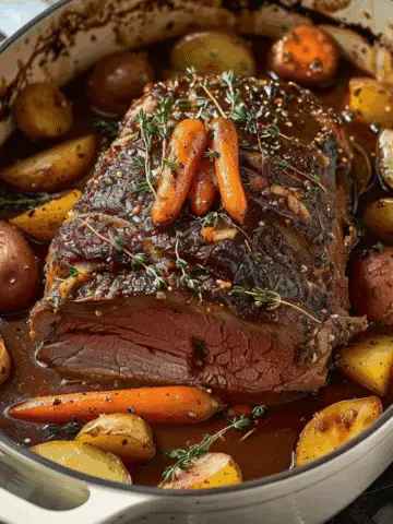 Pot Roast with Carrots & Potatoes