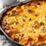 Quick & Easy Crescent Roll Breakfast Casserole