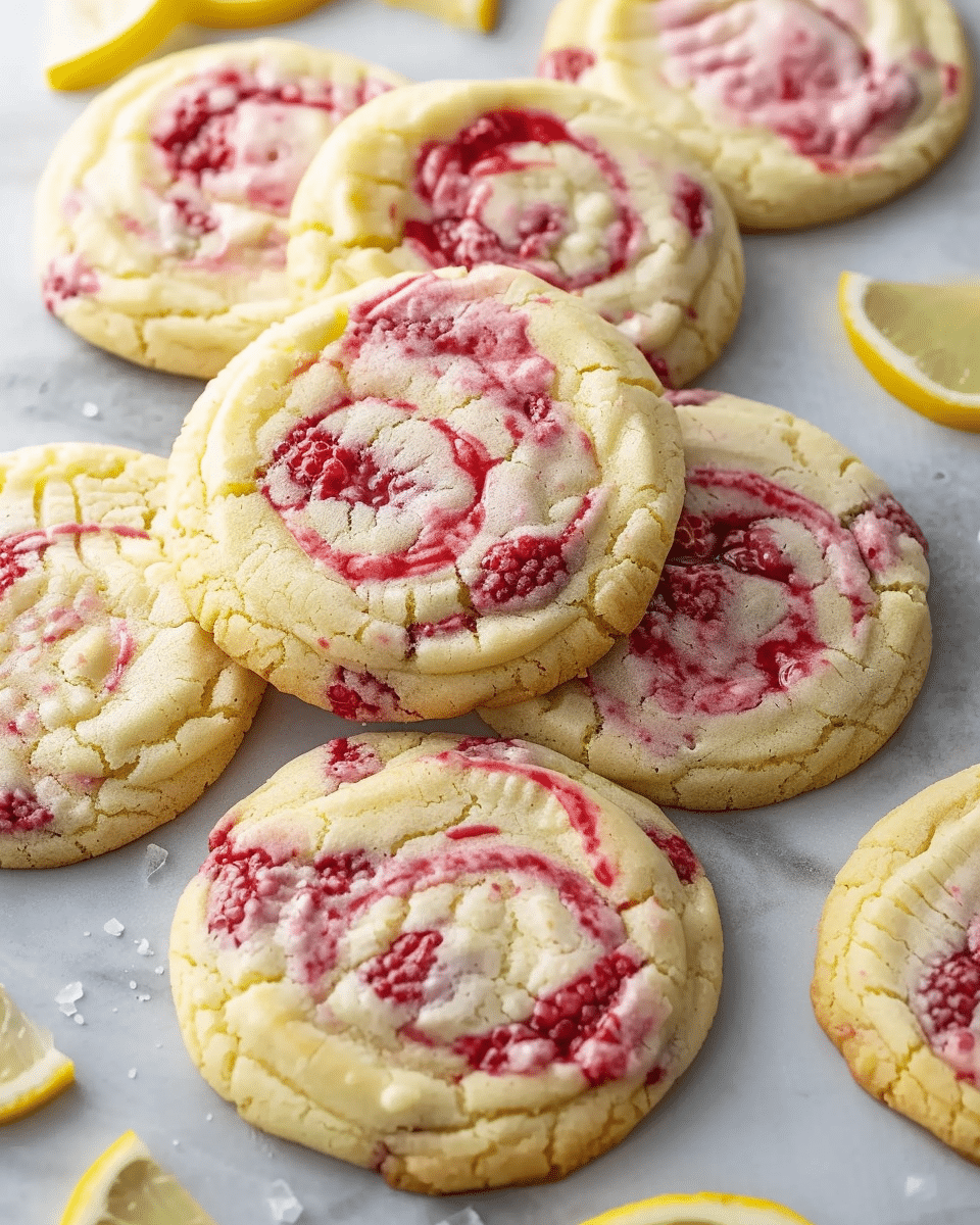 Raspberry Lemonade Cookies