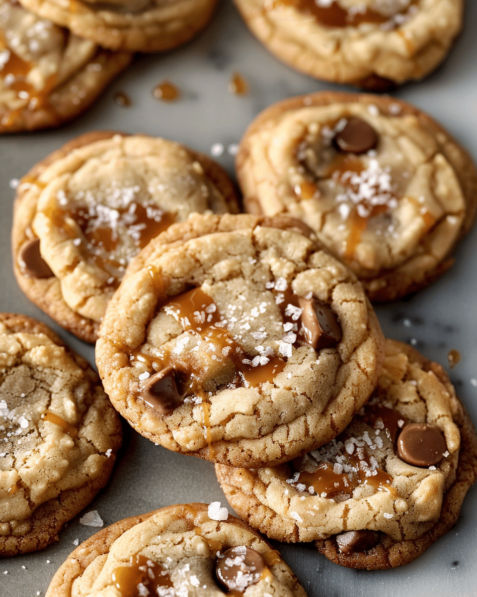 Salted Caramel Cookies