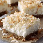 Skinny Coconut Cheesecake Bars