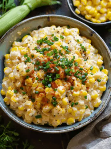 Slow Cooker Cowboy Butter Creamed Corn