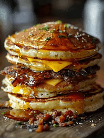 Smash Burger Pancakes