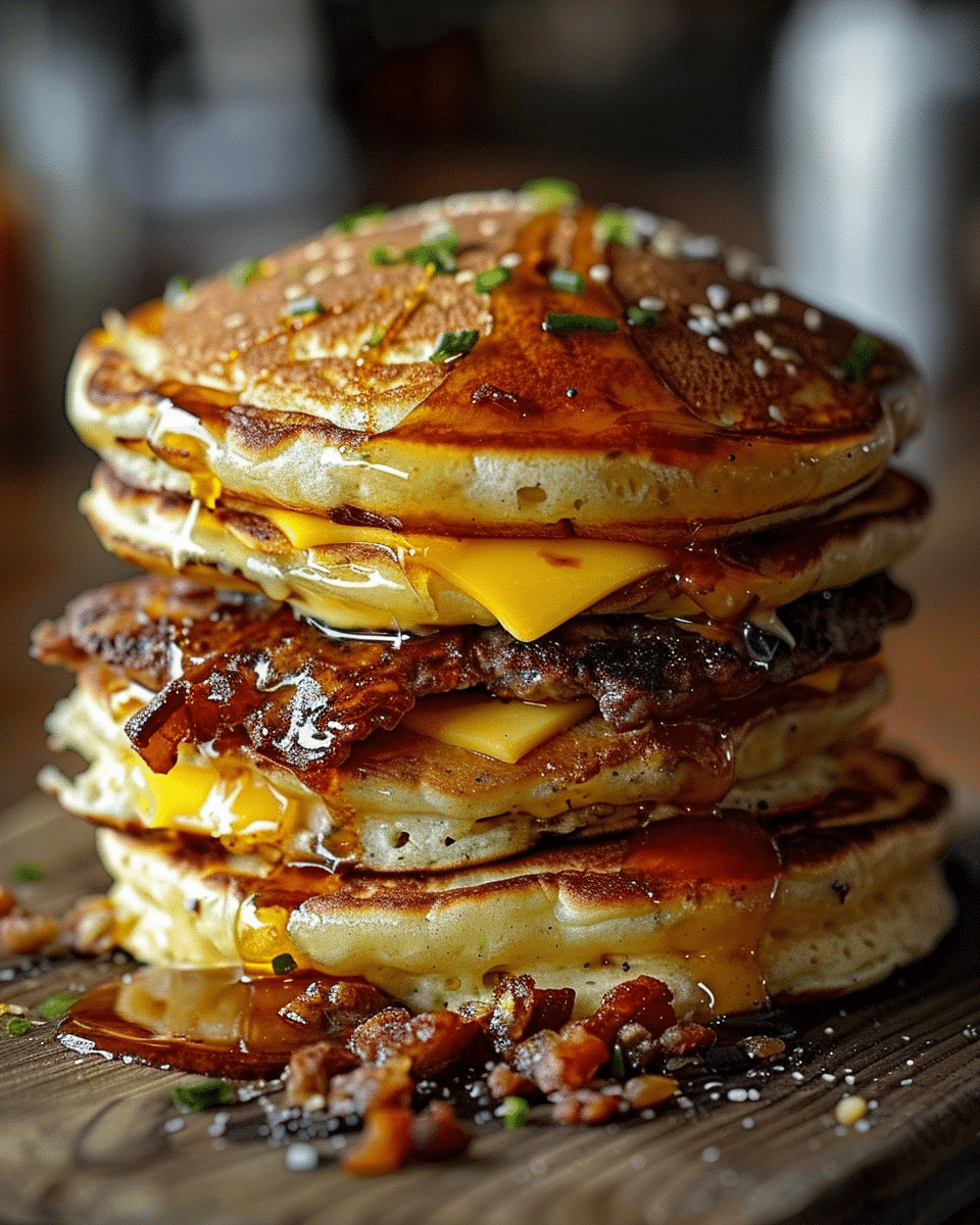 Smash Burger Pancakes