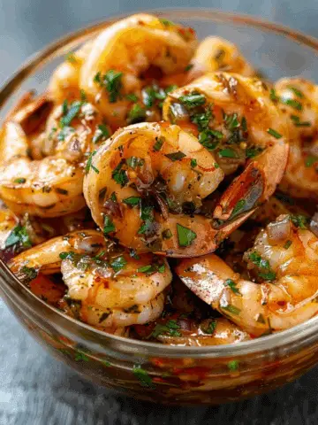 Tangy and Spicy Pickled Shrimp