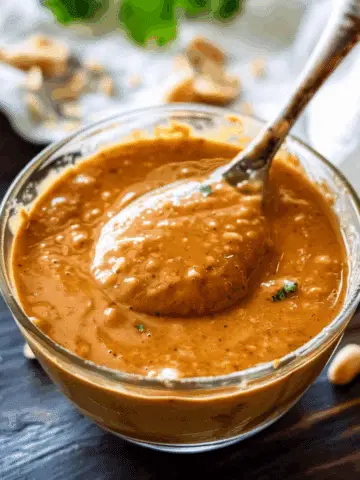 The Best Thai Peanut Sauce
