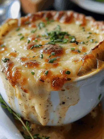 The Most Famous French Onion Soup