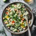 Tzatziki Chickpea Salad