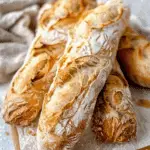 Vegan Baguette (No-Knead & Just 4 Ingredients)