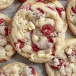 White Chocolate Raspberry Cookies
