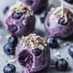 Blueberry Cheesecake Protein Bites