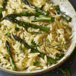 Butter Asparagus Orzo