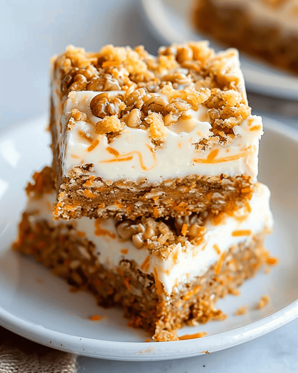 Carrot Cake Bars