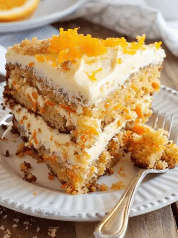 Carrot and Orange Cake