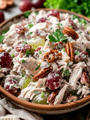 Chicken Salad with Grapes and Pecans