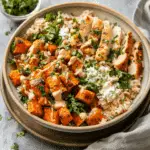 Chicken and Sweet Potato Rice Bowl