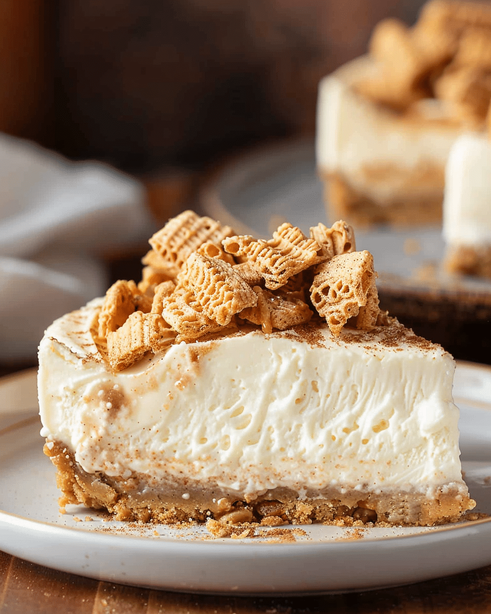 Cinnamon Toast Crunch Cheesecake