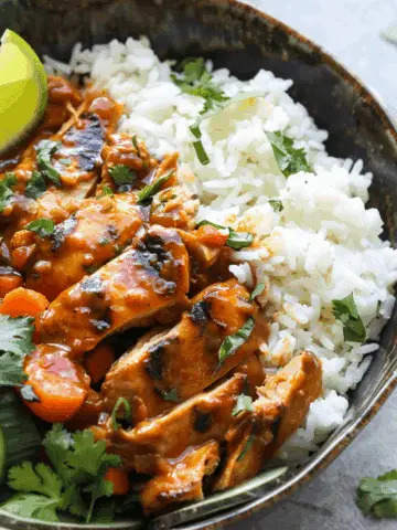 Coconut Chicken Rice Bowl