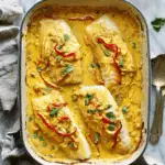 Coconut Curry Baked Cod