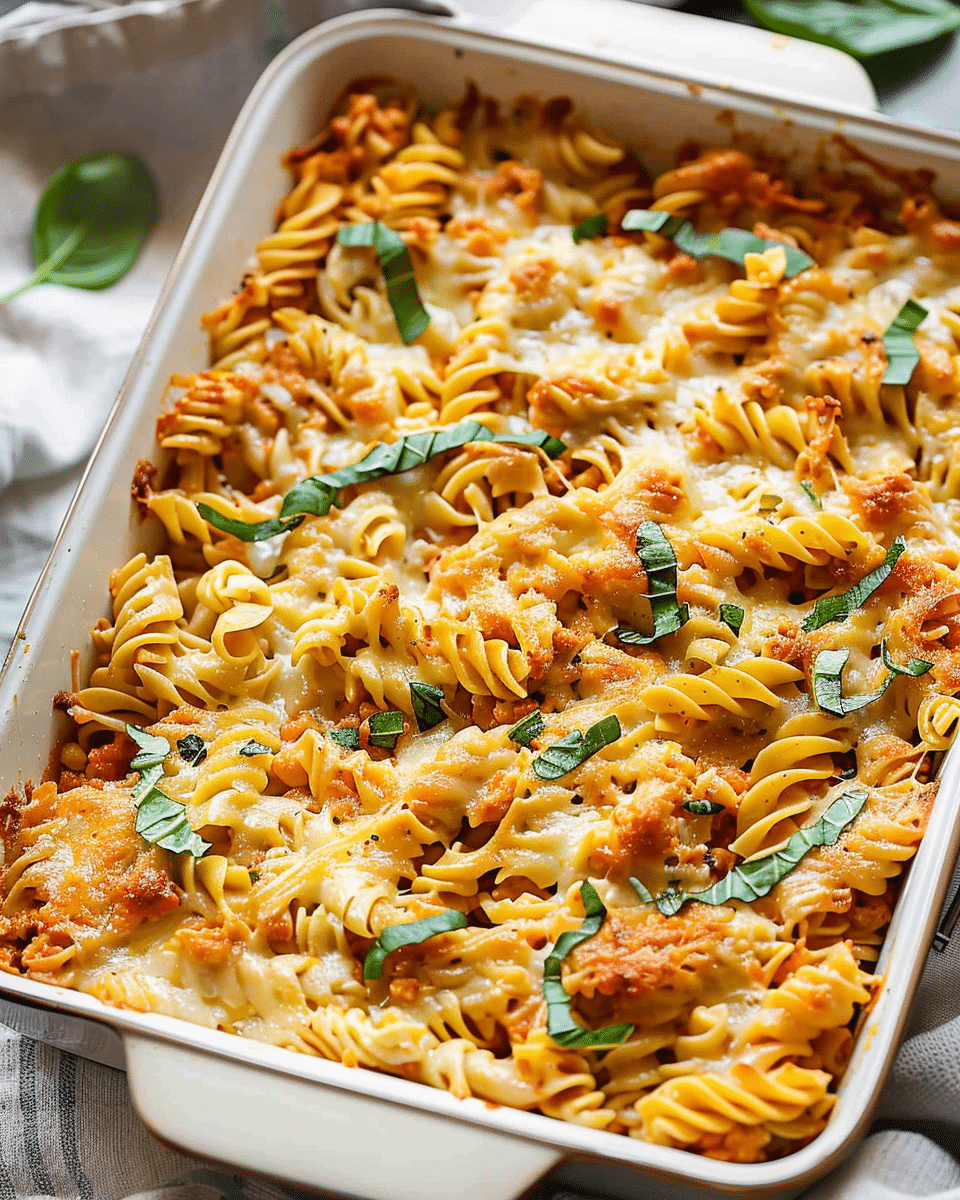 Cream Cheese Pasta Bake