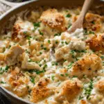 Creamy Parmesan Chicken Casserole