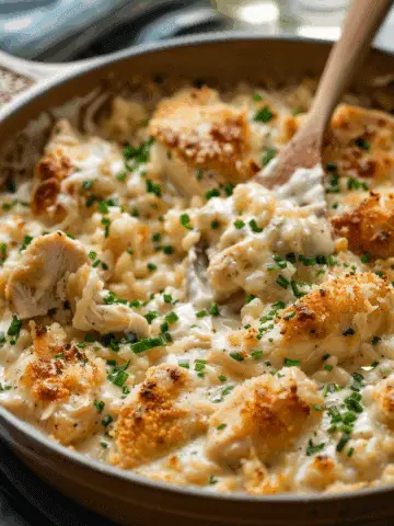 Creamy Parmesan Chicken Casserole