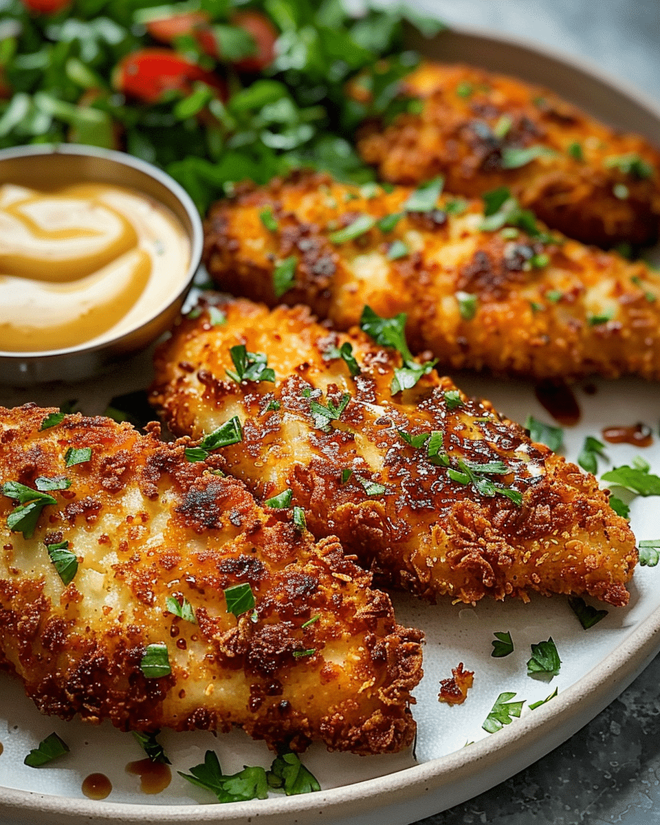 Crispy Buttered Ranch Chicken