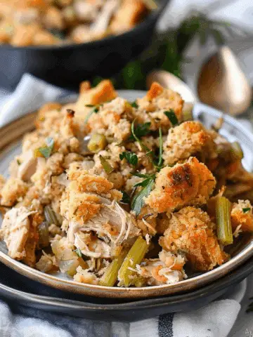 Crockpot Chicken and Stuffing
