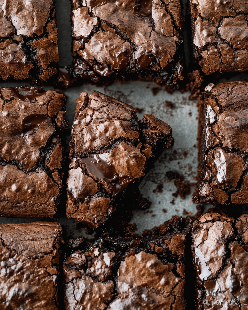 Fudgy Chewy Brookies