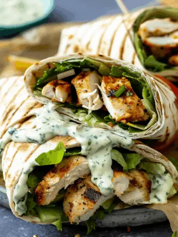 Grilled Chicken Wrap