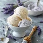 Honey Lavender Ice Cream
