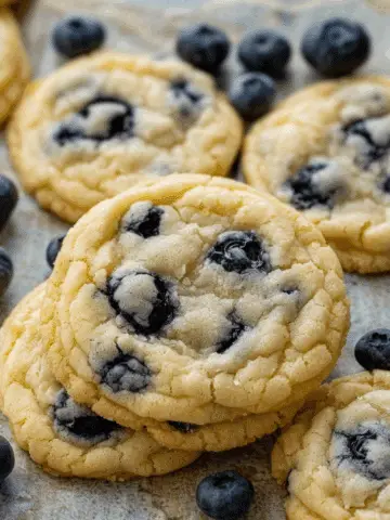 Lemon Blueberry Cookies