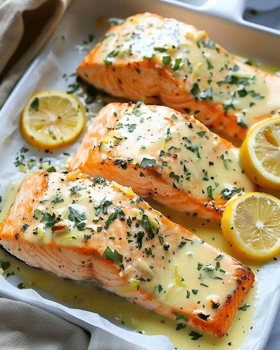 Lemon Garlic Butter Salmon