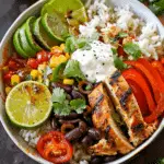 Lime Chicken Burrito Bowl