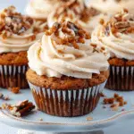 Loaded Carrot Cake Cupcakes