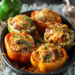 Mexican Chicken Stuffed Peppers