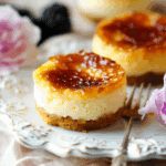 Mini Crème Brûlée Cheesecakes