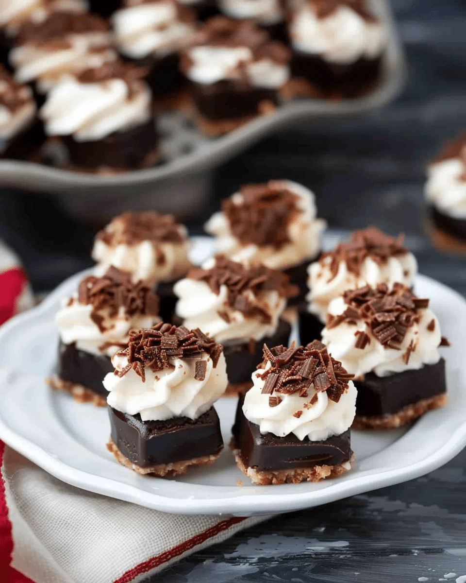 Mini Frozen Cannoli Cheesecake Bites