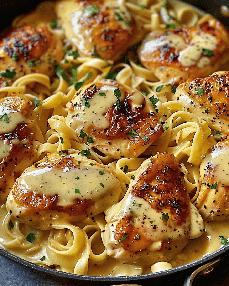 One-Pan Chicken with Buttered Noodles
