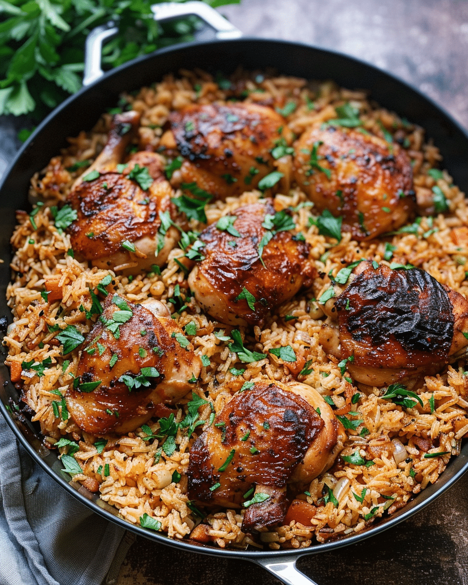 One Pot Chicken and Rice