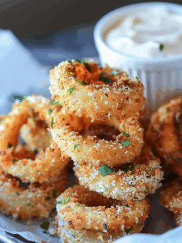 Parmesan Onion Rings