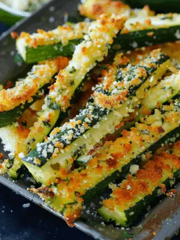 Parmesan Zucchini Fries