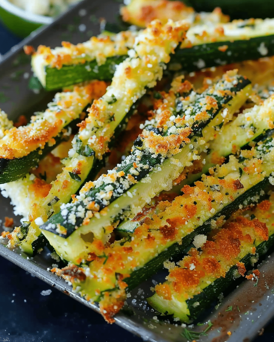 Parmesan Zucchini Fries