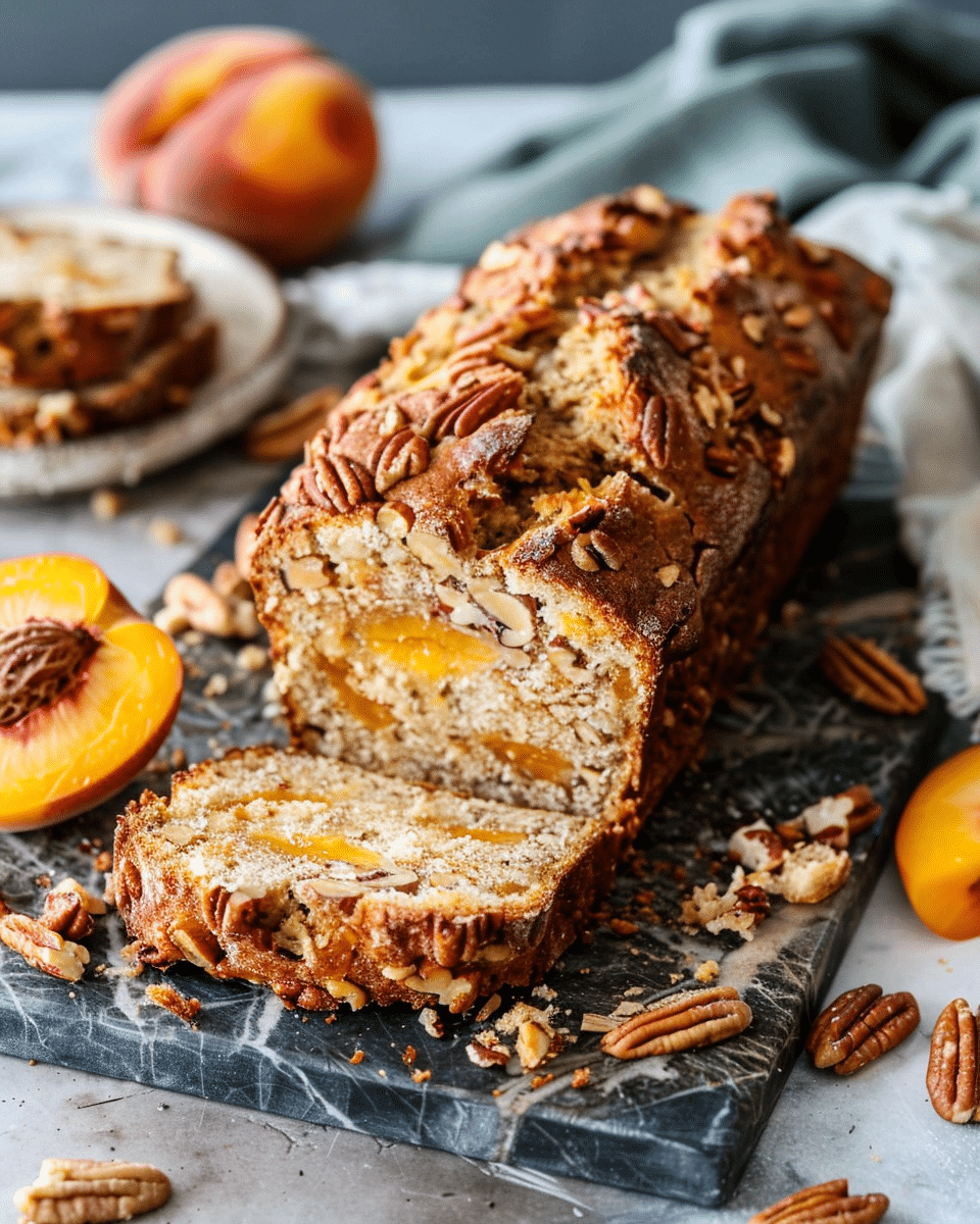 Peach Pecan Bread