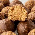 Peanut Butter Balls with Rice Krispies